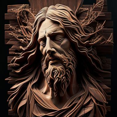 3D model st jesus (STL)